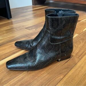 Free people snake skin boots